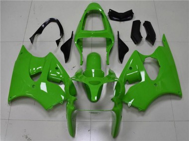 Carenados Moto Kawasaki ZX6R 2000-2002 - Verde Negro