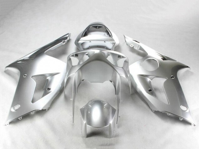 Kits Carenado Moto Kawasaki ZX6R 2003-2004 - Plata