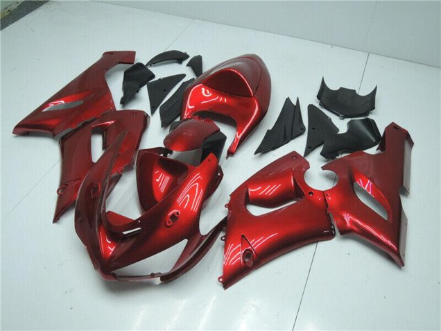 Carenados Moto Kawasaki ZX6R 2005-2006 - Rojo Caramelo