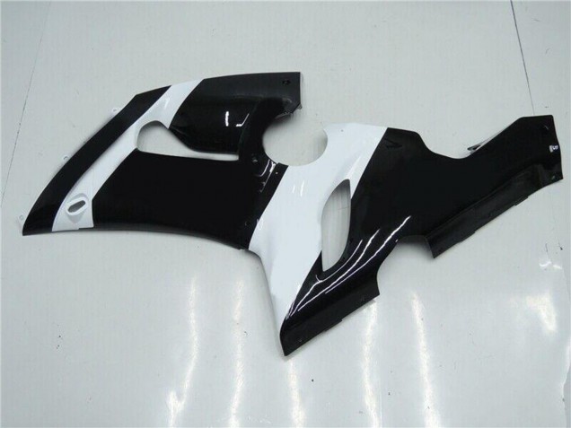 Carenados Moto Kawasaki ZX6R 2005-2006 - Blanco Negro Brillante