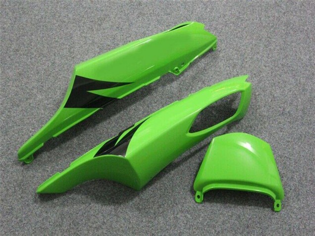 Carenado Moto Kawasaki ZX14R ZZR1400 2006-2011 - Verde Negro Brillante