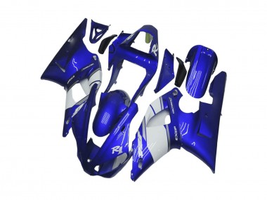 Carenado Moto Yamaha YZF R1 2000-2001 - Azul Blanco