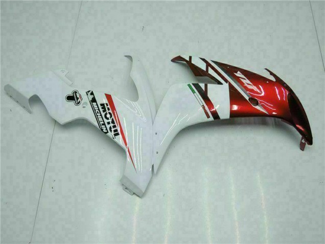 Carenados Moto Yamaha YZF R1 2004-2006 - Blanco Rojo Amarillo Motul 46