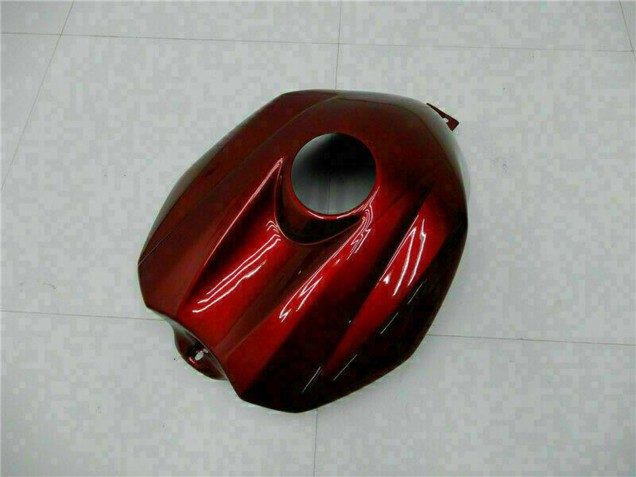 Carenados Moto Yamaha YZF R1 2004-2006 - Rojo Granate Negro Mate