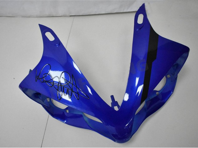 Carenados Moto Yamaha YZF R1 2007-2008 - Azul Amarillo Negro Tiburón