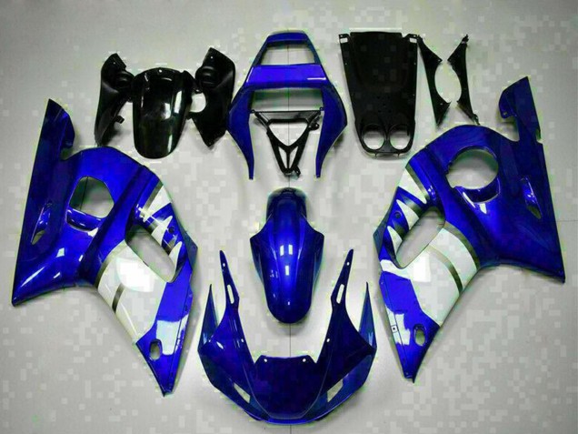 Carenados Moto Yamaha YZF R6 1998-2002 - Azul Blanco