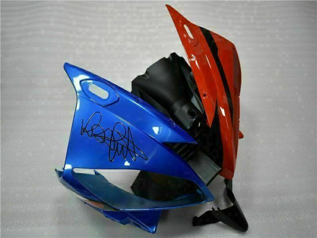 Carenados Moto Yamaha YZF R6 2006-2007 - Amarillo Azul Rojo Negro Brillante Tiburón