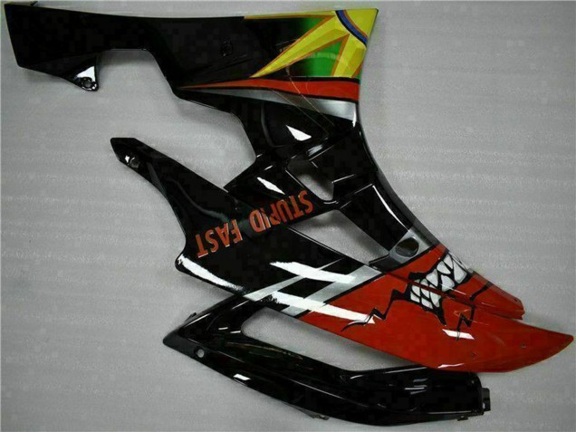 Carenados Moto Yamaha YZF R6 2006-2007 - Amarillo Azul Rojo Negro Brillante Tiburón