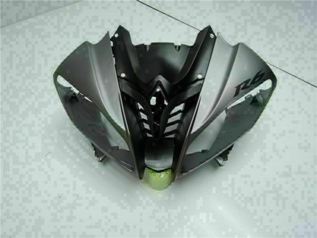 Carenados Moto Yamaha YZF R6 2008-2016 - Gris Negro Mate