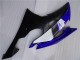 Carenados Moto Yamaha YZF R6 2008-2016 - Blanco Azul Negro Mate