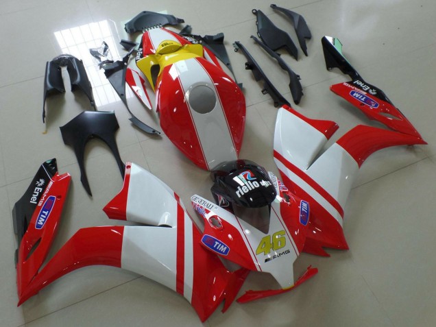 Carenados Moto Honda CBR1000RR 2012-2016 - Blanco Rojo Amarillo Azul Ducati Estilo