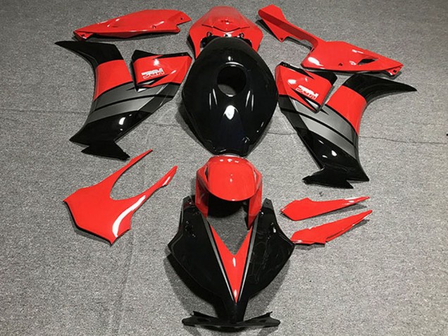Carenados Moto Honda CBR1000RR 2012-2016 - Rojo Gris Negro Brillante