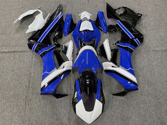 Carenados Moto Honda CBR1000RR 2017-2023 - Blanco Azul Negro Brillante