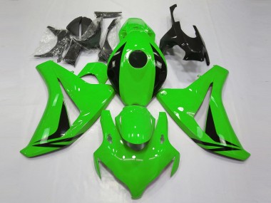 Carenados Moto Honda CBR1000RR 2008-2011 - Verde Negro Brillante OEM Estilo
