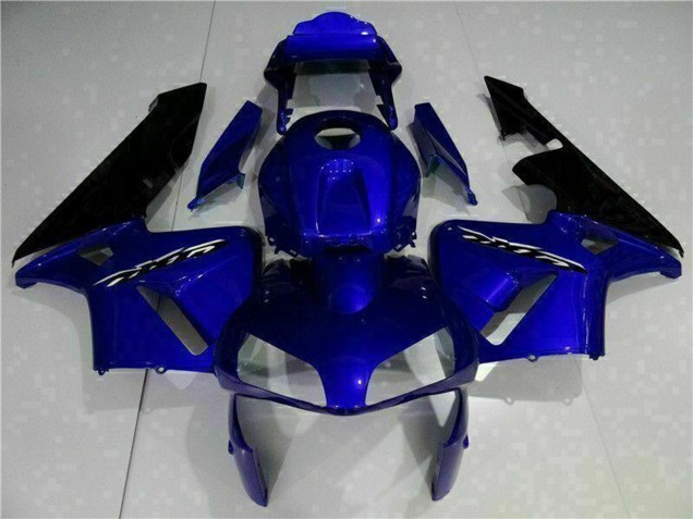 Kits Carenado Moto Honda CBR600RR 2003-2004 - Azul Negro Brillante