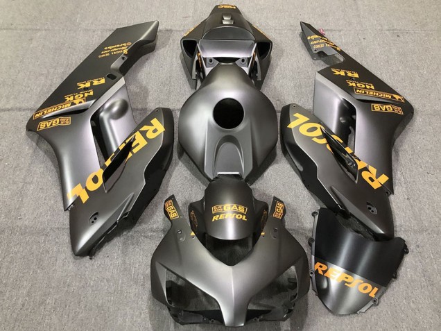 Carenados Moto Honda CBR1000RR 2004-2005 - Gris Mate Oro Repsol
