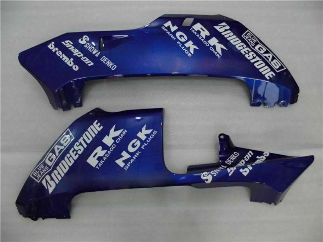 Carenado Moto Honda CBR600RR 2003-2004 - Blanco Rojo Azul