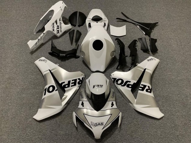Carenados Moto Honda CBR1000RR 2008-2011 - Blanco Plata Negro Repsol