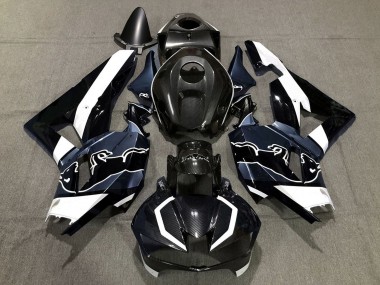Carenados Moto Honda CBR600RR 2013-2026 - Negro FibraCarbono Blanco Azul Toro