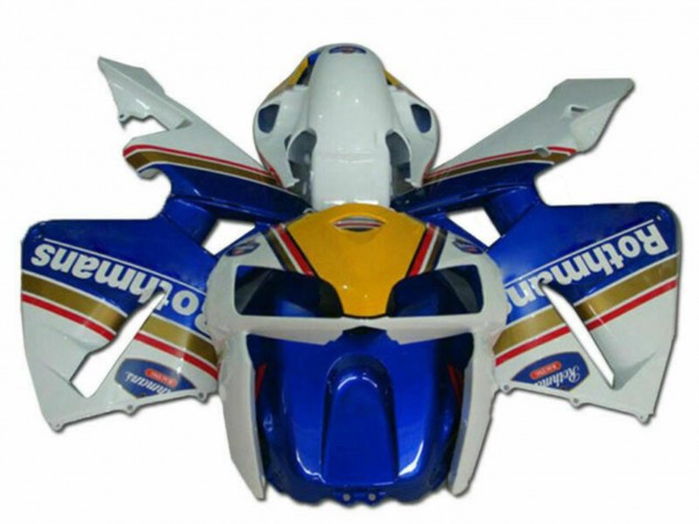 Carenados Moto Honda CBR600RR 2005-2006 - Azul Oro Rojo Blanco Rothmans