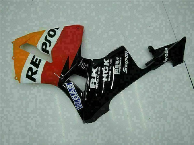 Carenados Moto Honda CBR600RR 2005-2006 - Naranja Blanco Rojo Negro Repsol