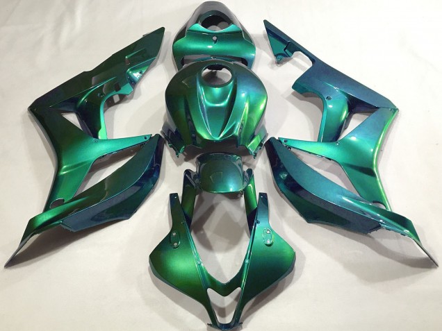 Carenados Moto Honda CBR600RR 2007-2008 - Verde Esmeralda Plain