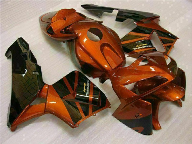 Kits Carenado Moto Honda CBR600RR 2005-2006 - Naranja Negro