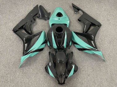 Carenados Moto Honda CBR600RR 2007-2008 - Verde Menta Negro Brillante