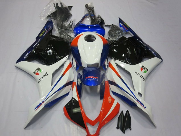 Carenados Moto Honda CBR600RR 2009-2012 - Blanco Azul Rojo Negro Brillante