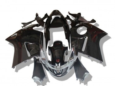 Carenados Moto Honda CBR1100XX Blackbird 1996-2007 - Negro Brillante Gris