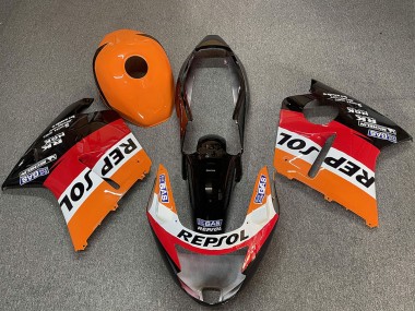 Carenados Moto Honda CBR1100XX Blackbird 1996-2007 - Naranja Blanco Rojo Negro Brillante Repsol
