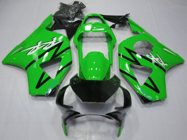 Carenado Moto Honda CBR954RR 2002-2003 - Verde Negro Brillante