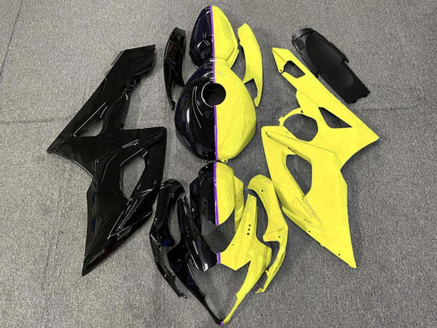 Carenados Moto Suzuki GSXR 1000 2005-2006 - Negro Brillante Amarillo