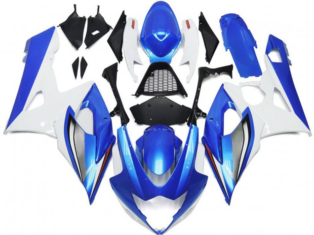 Carenados Moto Suzuki GSXR 1000 2005-2006 - Blanco Azul