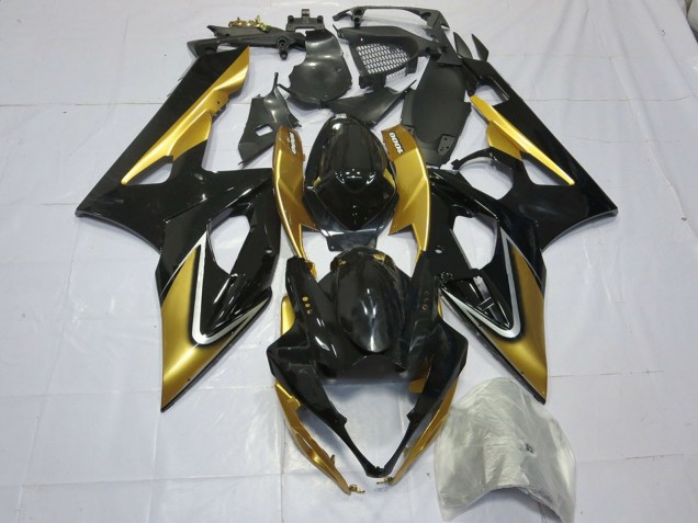 Carenados Moto Suzuki GSXR 1000 2005-2006 - Oro Negro
