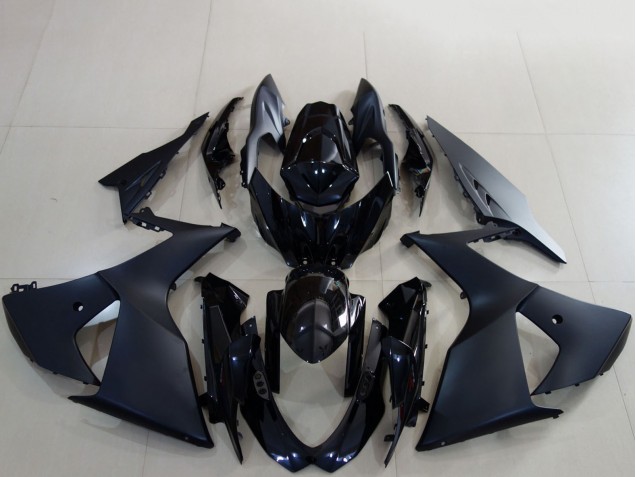 Carenados Moto Suzuki GSXR 1000 2009-2016 - Negro Mate Negro Brillante