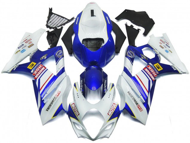 Carenados Moto Suzuki GSXR 1000 2007-2008 - Blanco Azul Rojo Amarillo