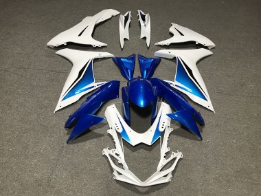 Carenados Moto Suzuki GSXR 600 / GSXR 750 2011-2024 - Azul Blanco