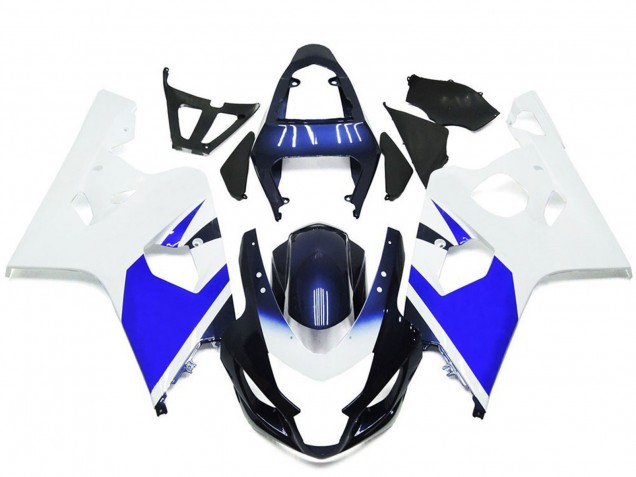 Carenados Moto Suzuki GSXR 600 / GSXR 750 2004-2005 - Blanco Azul