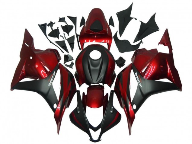 Carenados Moto Honda CBR600RR 2009-2012 - Rojo Negro Mate