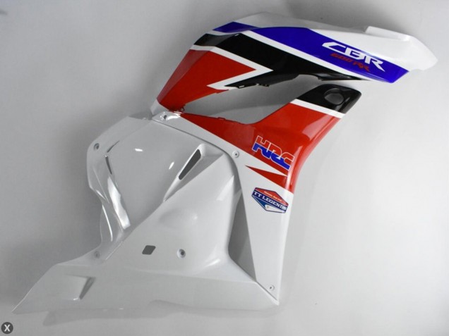 Kits Carenado Moto Honda CBR600RR 2009-2012 - Blanco Rojo Azul
