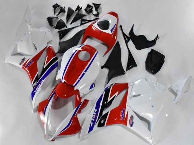 Kits Carenado Moto Honda CBR600RR 2009-2012 - Blanco Rojo Azul