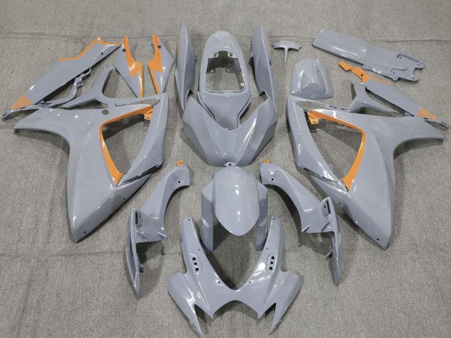 Carenados Moto Suzuki GSXR 600 / GSXR 750 2006-2007 - Nardo Gris Naranja