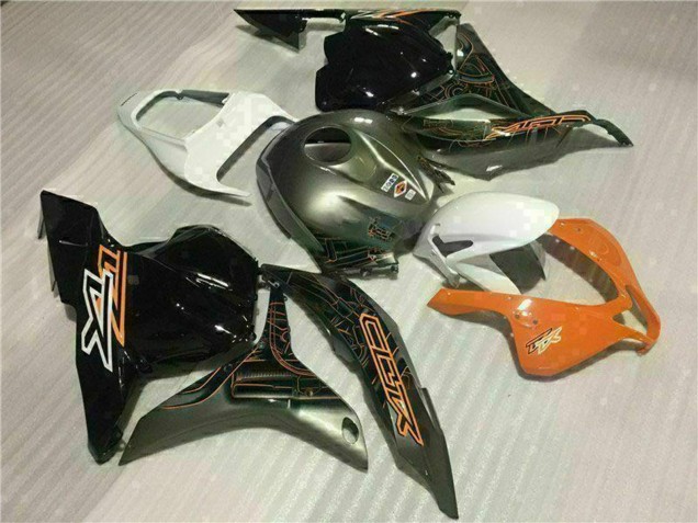 Carenados Moto Honda CBR600RR 2009-2012 - Blanco Naranja Negro Brillante