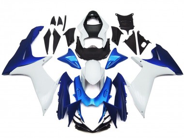 Carenados Moto Suzuki GSXR 600 / GSXR 750 2011-2024 - Blanco Azul