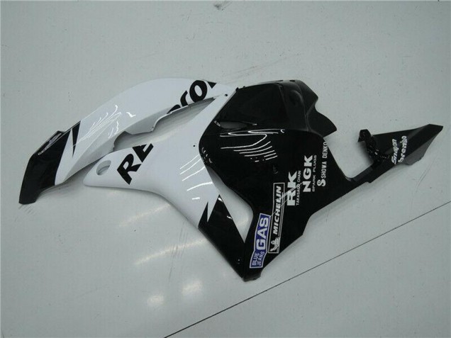 Carenado Moto Honda CBR600RR 2009-2012 - Blanco Negro Brillante Repsol