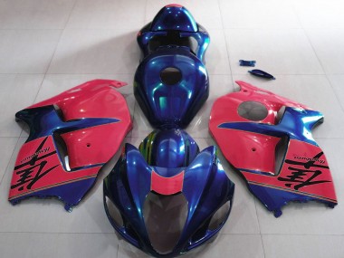 Carenados Moto Suzuki GSXR 1300 1996-2007 - Azul Brillante Rojo