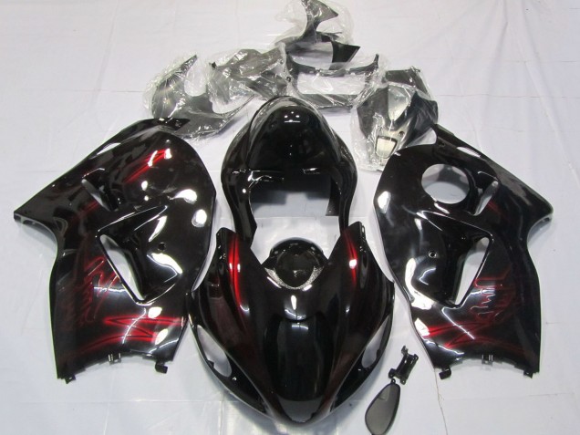 Carenados Moto Suzuki GSXR 1300 1996-2007 - Rojo Negro Brillante