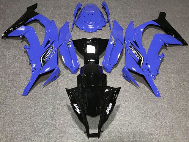 Carenados Moto Kawasaki ZX10R 2011-2015 - Azul Negro Brillante