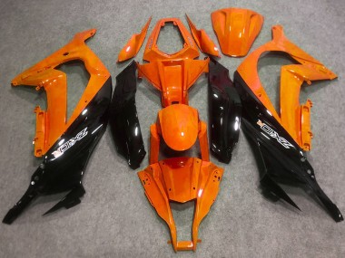 Carenados Moto Kawasaki ZX10R 2016-2020 - Naranja Negro Brillante